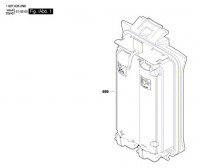 Bosch 1 607 A35 0N8 Ba 3.7V Battery Pack 3.7 V / Eu Spare Parts